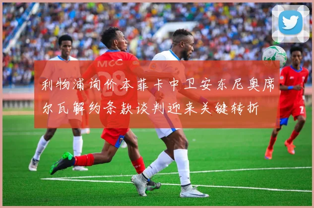 利物浦询价本菲卡中卫安东尼奥席尔瓦解约条款谈判迎来关键转折